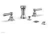 Phylrich HEX TRADITIONAL Four Hole Bidet Set 500-61