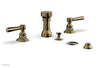 Phylrich HEX TRADITIONAL Four Hole Bidet Set 500-61