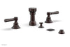 Phylrich HEX TRADITIONAL Four Hole Bidet Set 500-61