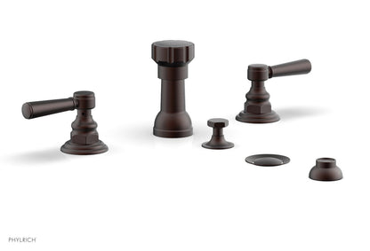 Phylrich HEX TRADITIONAL Four Hole Bidet Set 500-61