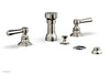 Phylrich HEX TRADITIONAL Four Hole Bidet Set 500-61