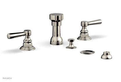 Phylrich HEX TRADITIONAL Four Hole Bidet Set 500-61