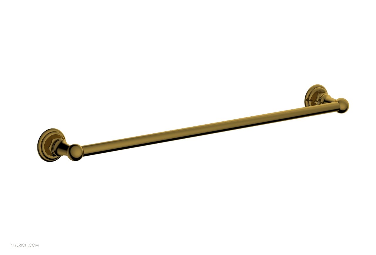 Phylrich HEX TRADITIONAL 24" Towel Bar 500-71