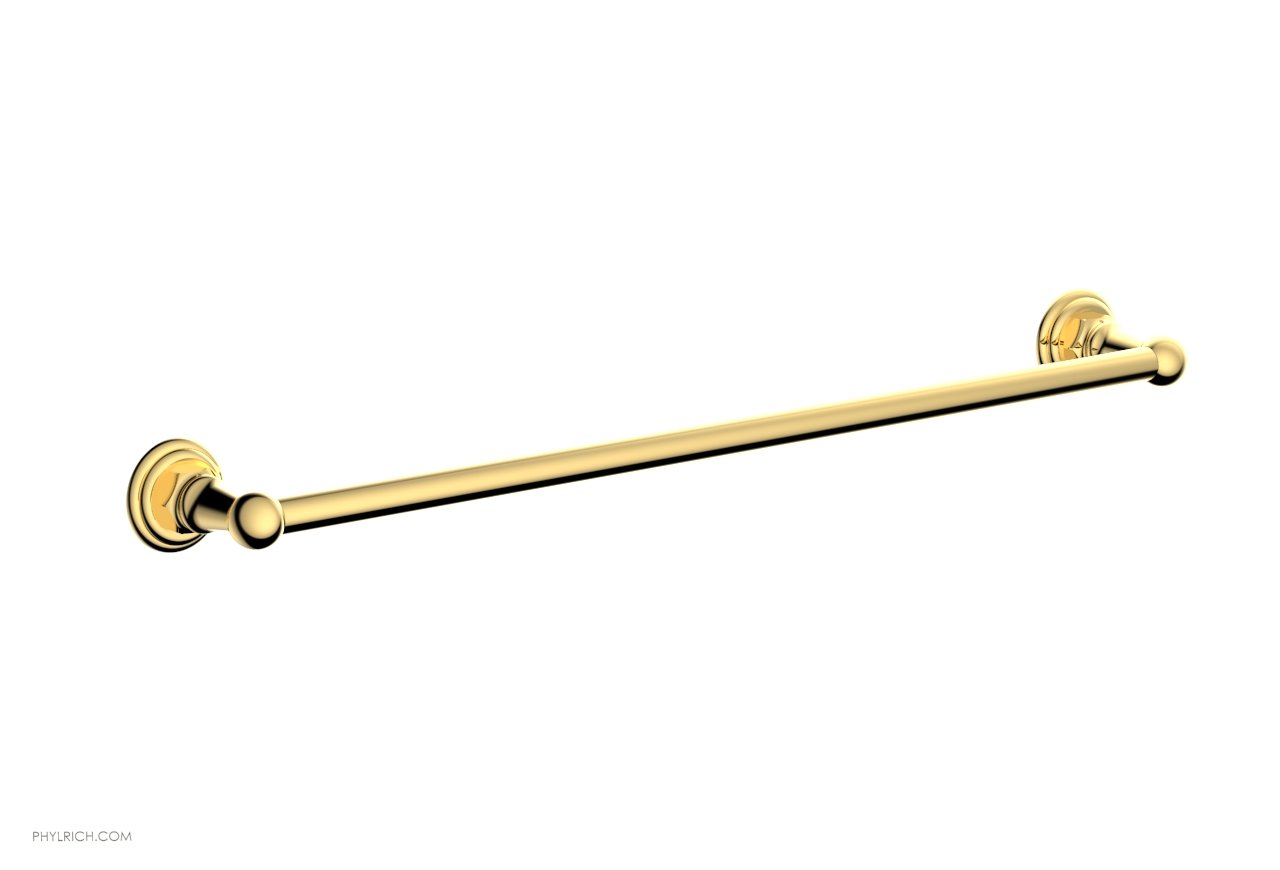 Phylrich HEX TRADITIONAL 24" Towel Bar 500-71