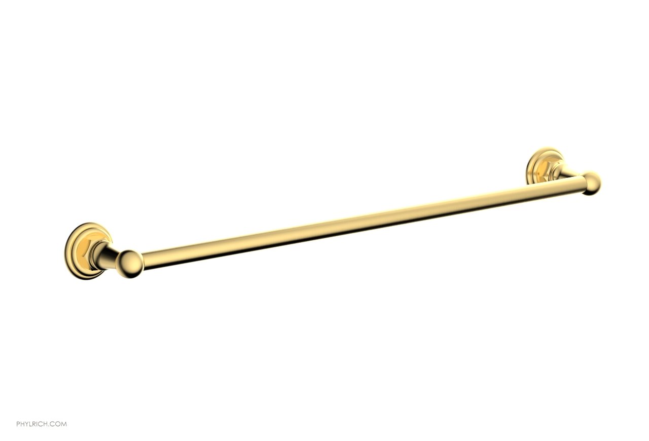 Phylrich HEX TRADITIONAL 24" Towel Bar 500-71