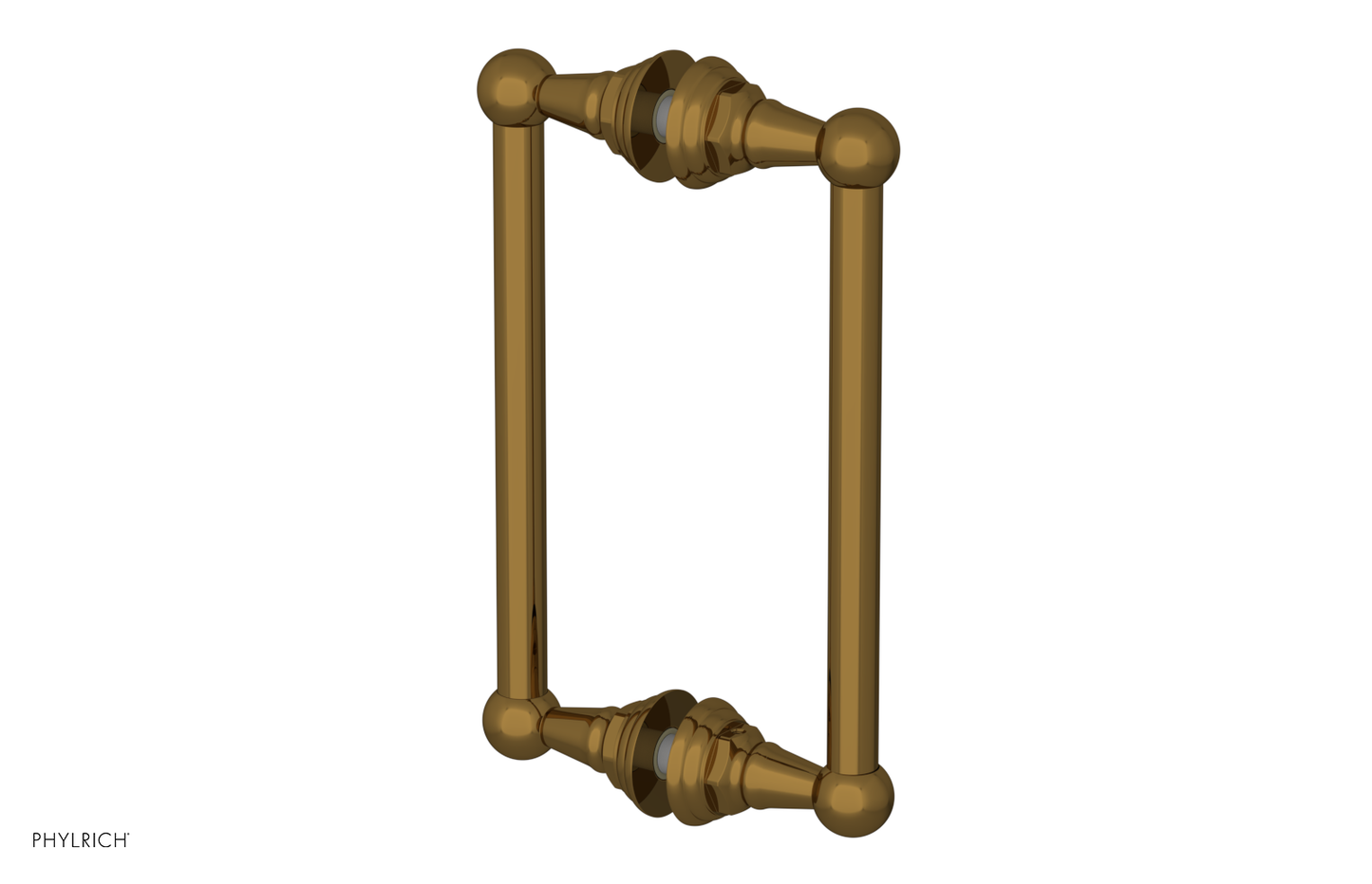 Phylrich Hex Traditional 8" Double Sided Shower Pull 500-93-08