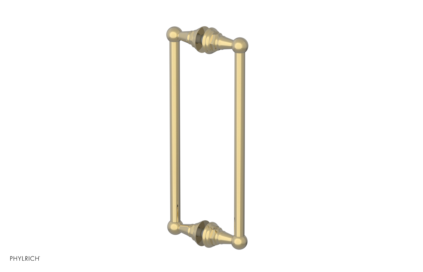 Phylrich Hex Traditional 12" Double Sided Shower Pull 500-93-12