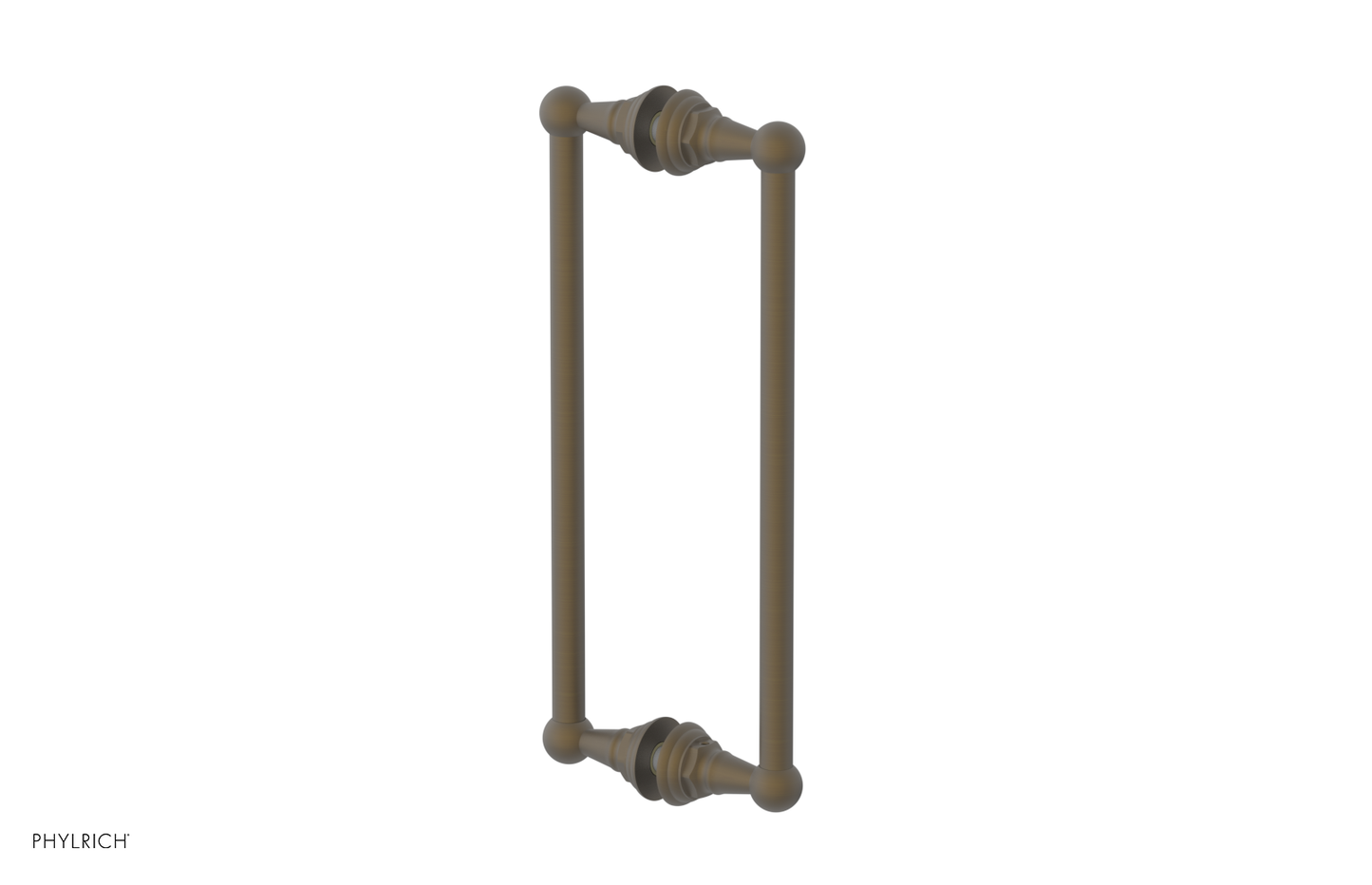 Phylrich Hex Traditional 12" Double Sided Shower Pull 500-93-12