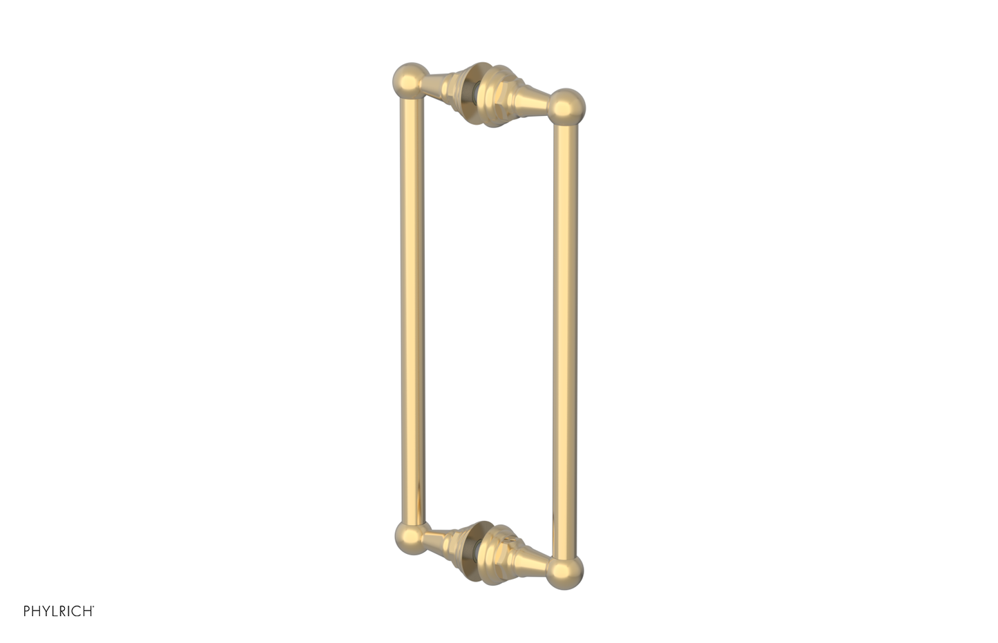 Phylrich Hex Traditional 12" Double Sided Shower Pull 500-93-12