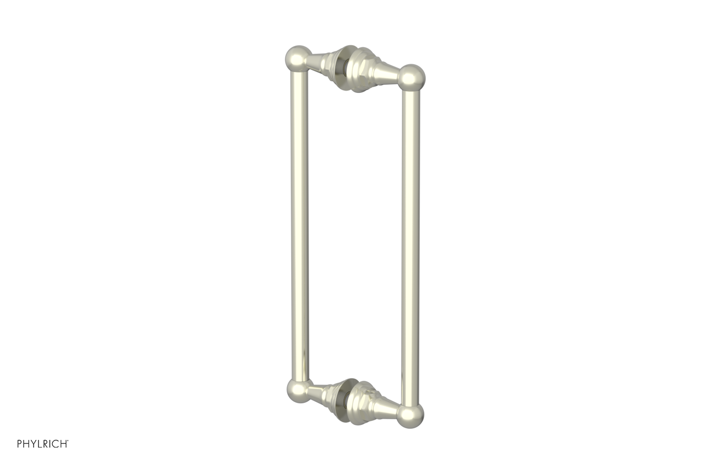 Phylrich Hex Traditional 12" Double Sided Shower Pull 500-93-12