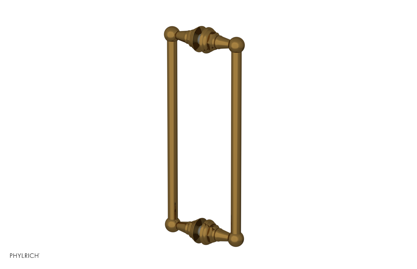 Phylrich Hex Traditional 12" Double Sided Shower Pull 500-93-12