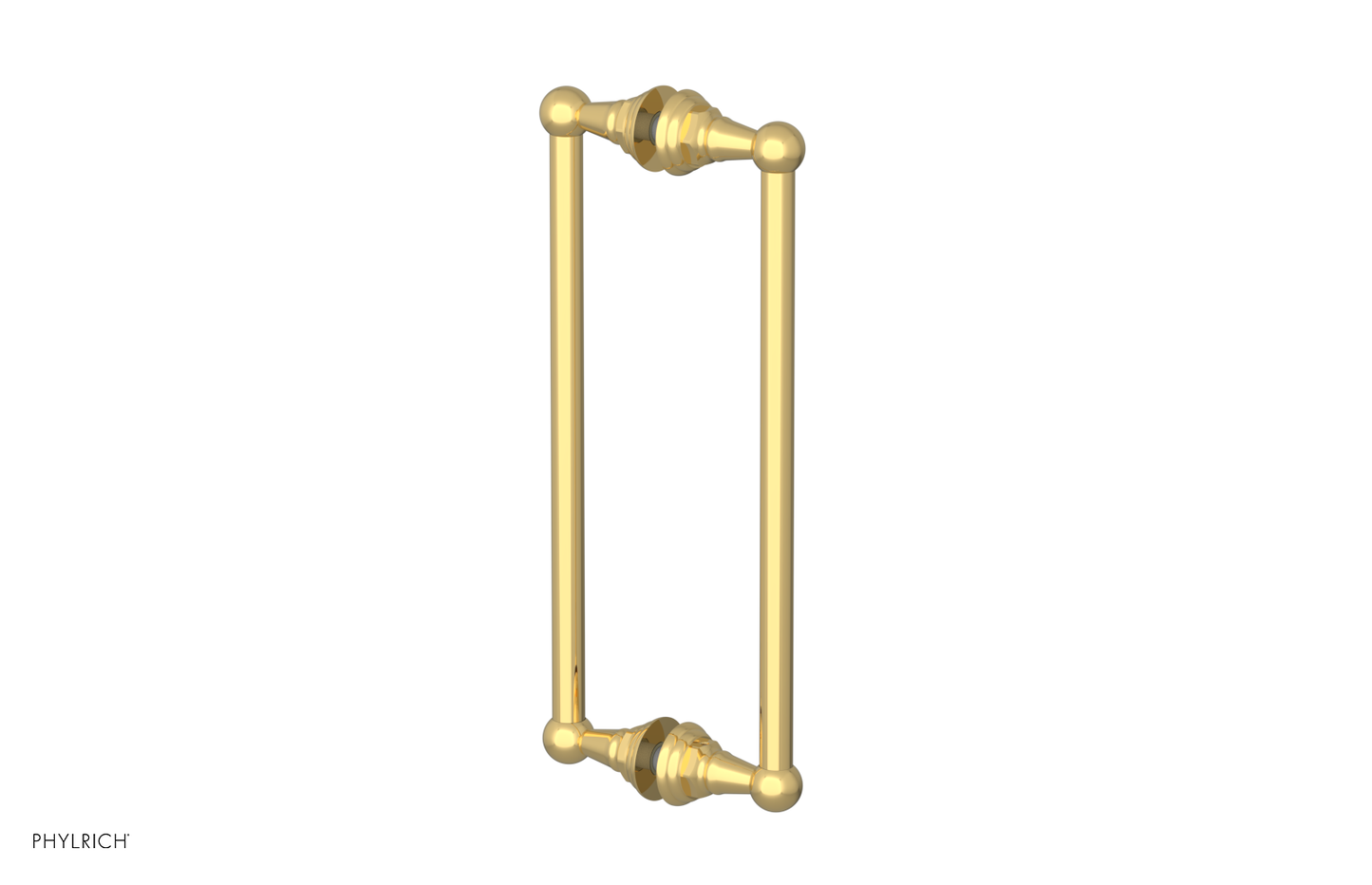 Phylrich Hex Traditional 12" Double Sided Shower Pull 500-93-12