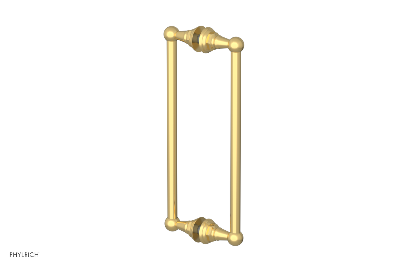 Phylrich Hex Traditional 12" Double Sided Shower Pull 500-93-12