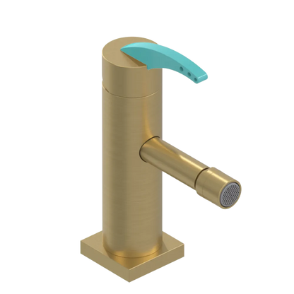 Rubinet Single Control Bidet Fitting (less drain) Satin Brass