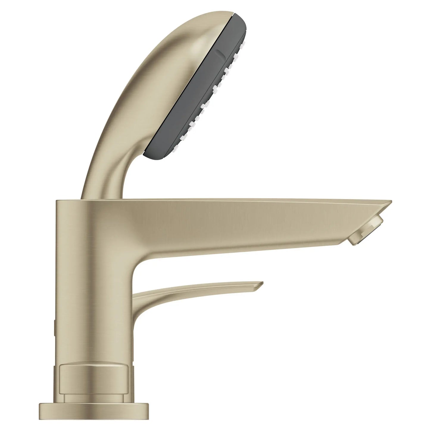 Grohe Eurosmart 4-Hole Single Handle Deck Mount Roman Tub Faucet with 1.75 GPM (6.6 L/min) Hand Shower