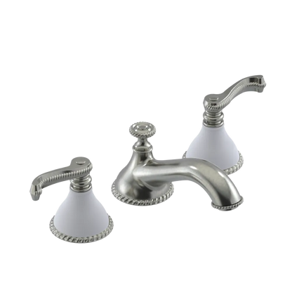 Rubinet Widespread Lav. Set. (less drain) Satin Nickel