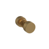 Rubinet Shower Door Knob (set) Satin Gold