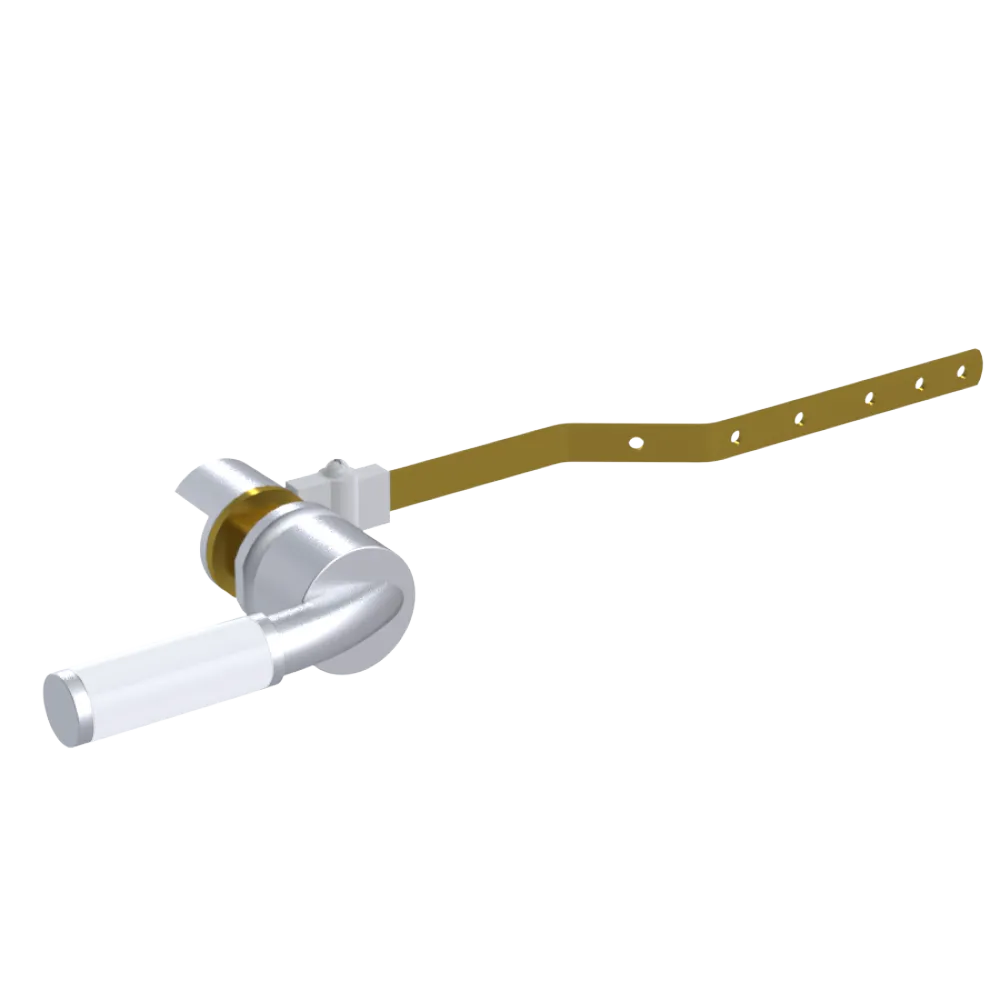 Rubinet Trip Levers Satin Chrome