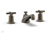 Phylrich HEX MODERN Widespread Faucet Low Cross Handles 501-01