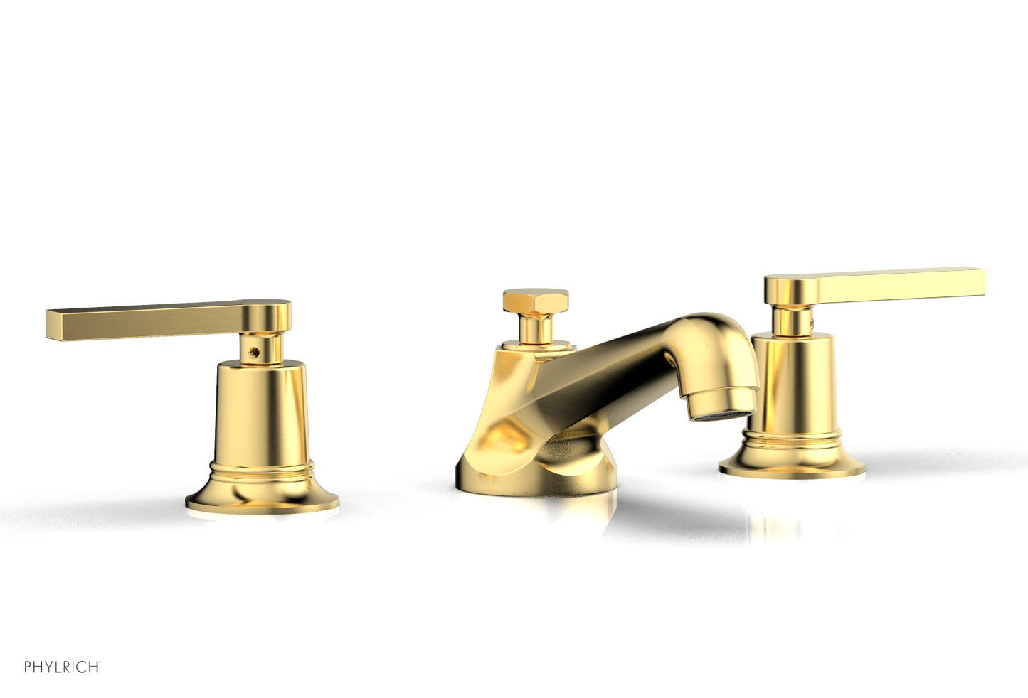 Phylrich HEX MODERN Widespread Faucet Low Lever Handles 501-02