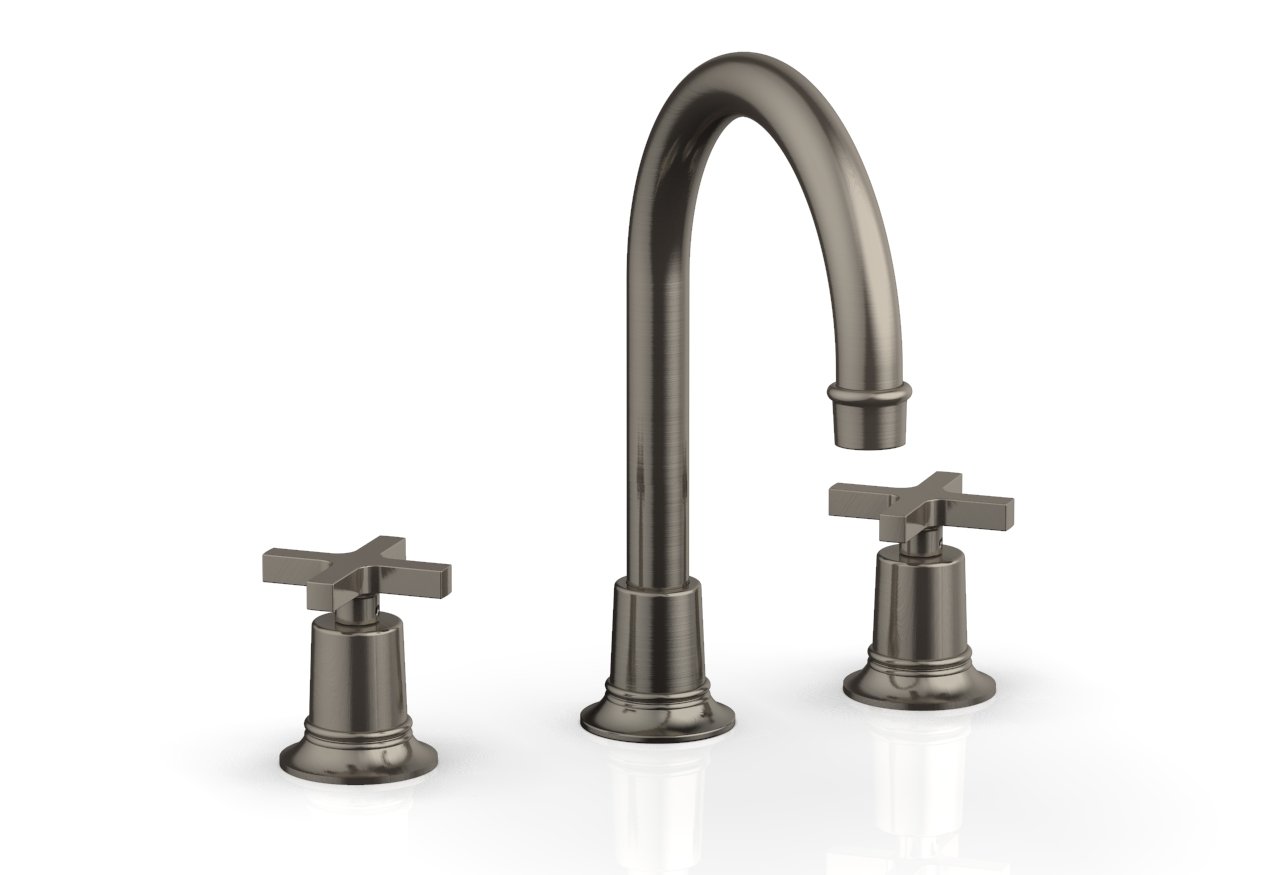 Phylrich HEX MODERN Widespread Faucet with Cross Handles 501-03