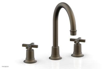 Phylrich HEX MODERN Widespread Faucet with Cross Handles 501-03
