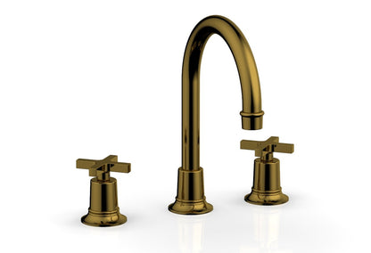 Phylrich HEX MODERN Widespread Faucet with Cross Handles 501-03