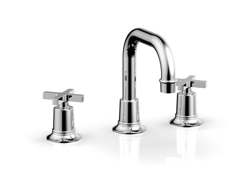 Phylrich HEX MODERN Widespread Faucet - Cross Handles 501-05