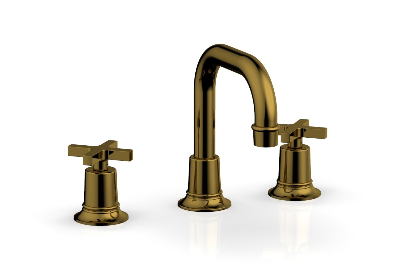 Phylrich HEX MODERN Widespread Faucet - Cross Handles 501-05