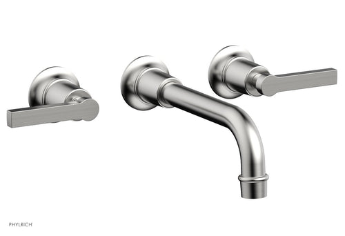 Phylrich HEX MODERN Wall Lavatory Set with Lever Handles 501-14