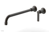 HEX MODERN 14" Single Handle Wall Lavatory Set - Lever Handle 501-18-14