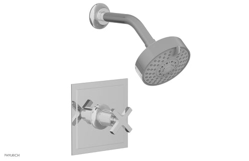 Phylrich HEX MODERN Pressure Balance Shower Set - Cross Handle 501-21