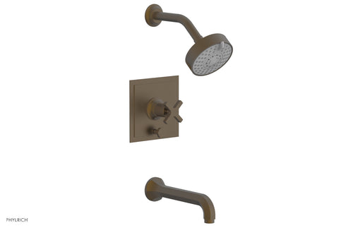 Phylrich HEX MODERN Pressure Balance Tub and Shower Set 501-26