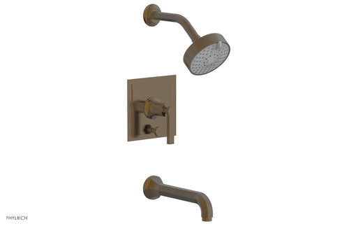 Phylrich HEX MODERN Pressure Balance Tub and Shower Set 501-27