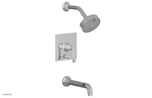 Phylrich HEX MODERN Pressure Balance Tub and Shower Set 501-27