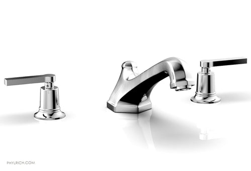 Phylrich HEX MODERN Deck Tub Set - Lever Handles 501-41
