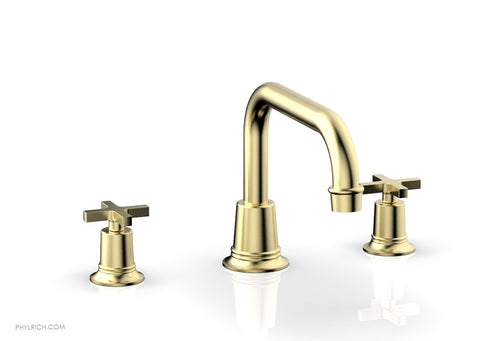 Phylrich HEX MODERN Deck Tub Set - Cross Handles 501-44