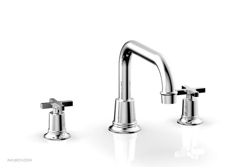 Phylrich HEX MODERN Deck Tub Set - Cross Handles 501-44