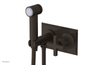 HEX MODERN - Wall Mounted Bidet - Cross Handle 501-64