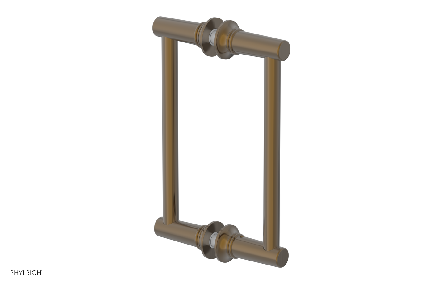 Phylrich Hex Modern 8" Double Sided Shower Pull 501-93-08