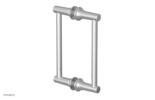 Phylrich Hex Modern 8" Double Sided Shower Pull 501-93-08