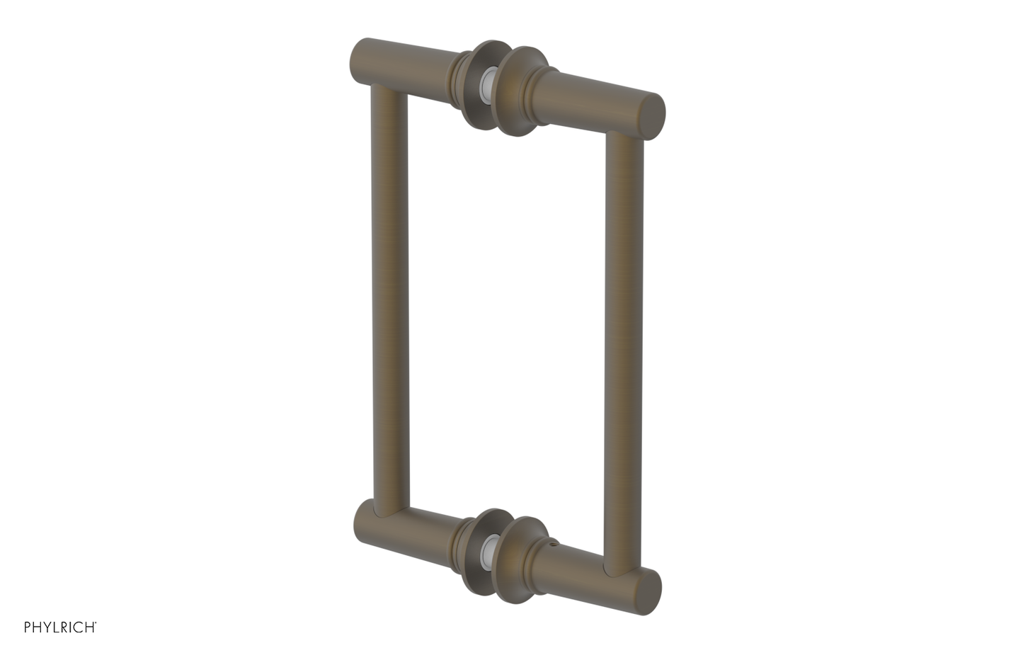 Phylrich Hex Modern 8" Double Sided Shower Pull 501-93-08