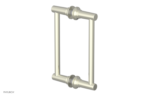 Phylrich Hex Modern 8" Double Sided Shower Pull 501-93-08