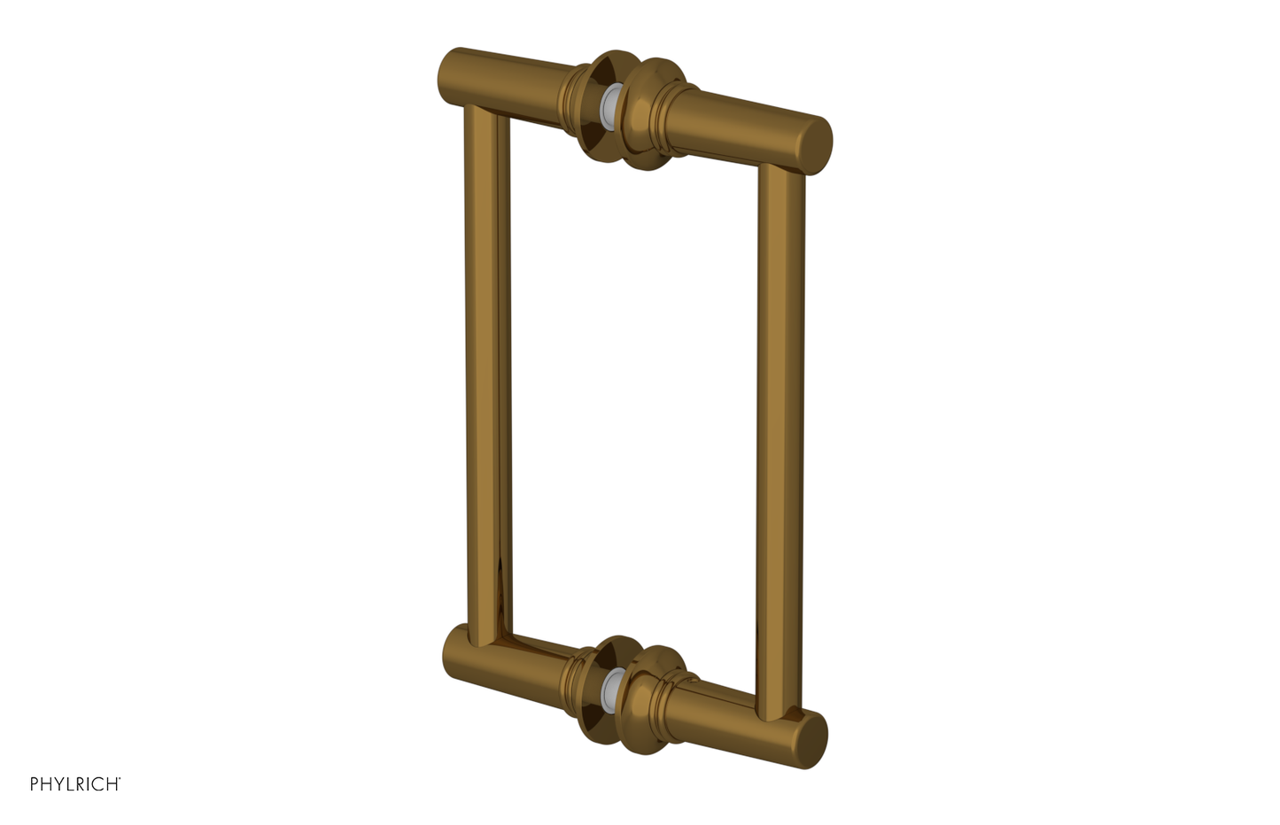 Phylrich Hex Modern 8" Double Sided Shower Pull 501-93-08