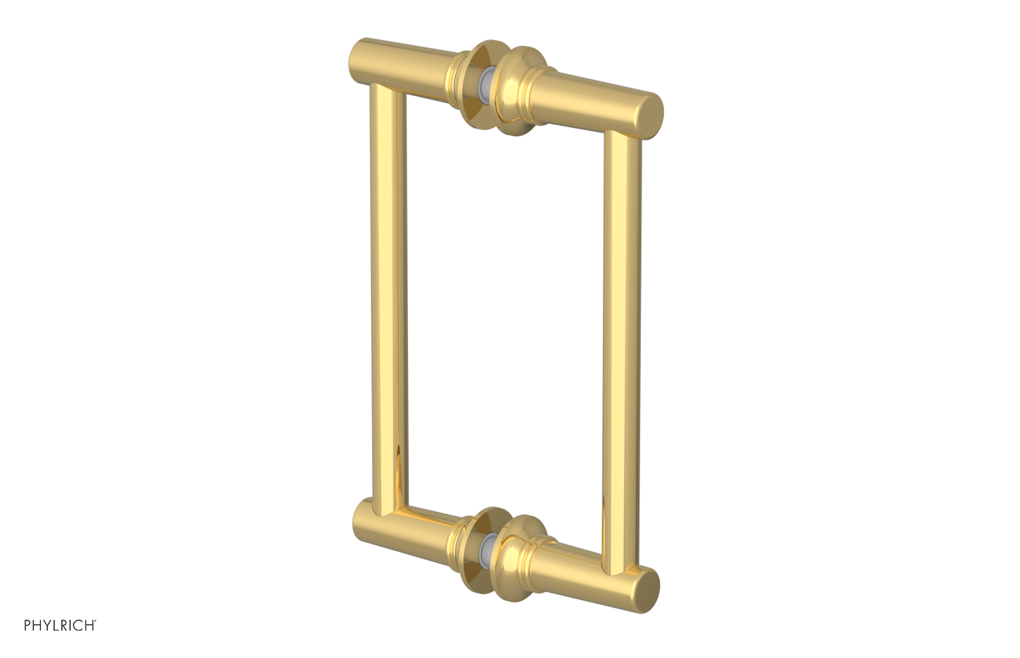 Phylrich Hex Modern 8" Double Sided Shower Pull 501-93-08