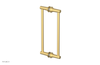 Phylrich Hex Modern 12" Double Sided Shower Pull 501-93-12