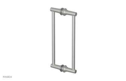 Phylrich Hex Modern 12" Double Sided Shower Pull 501-93-12
