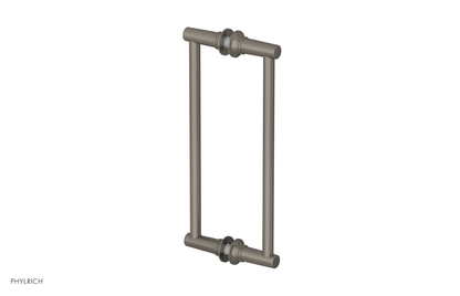 Phylrich Hex Modern 12" Double Sided Shower Pull 501-93-12