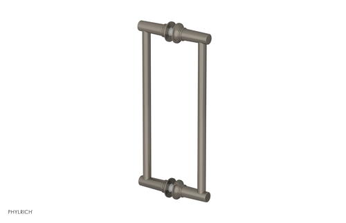 Phylrich Hex Modern 12" Double Sided Shower Pull 501-93-12