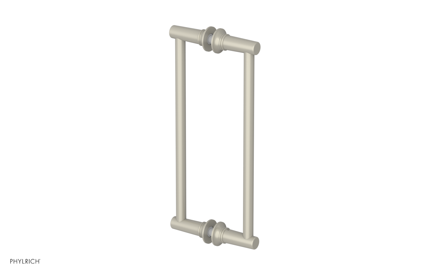Phylrich Hex Modern 12" Double Sided Shower Pull 501-93-12